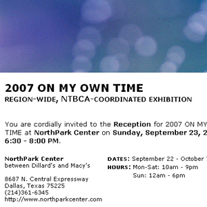 2007 ON MY OWN TIME